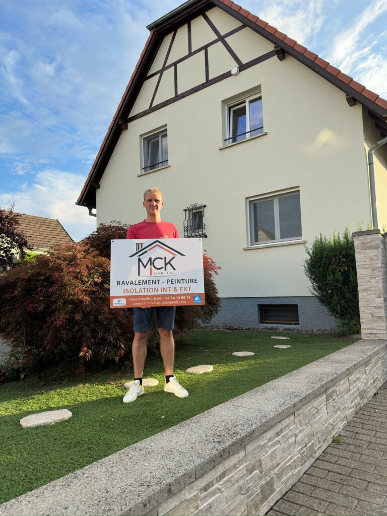 Modernisation de fa&ccedil;ade ext&eacute;rieure &agrave; Holtzheim pr&egrave;s de Strasbourg Erstein 0