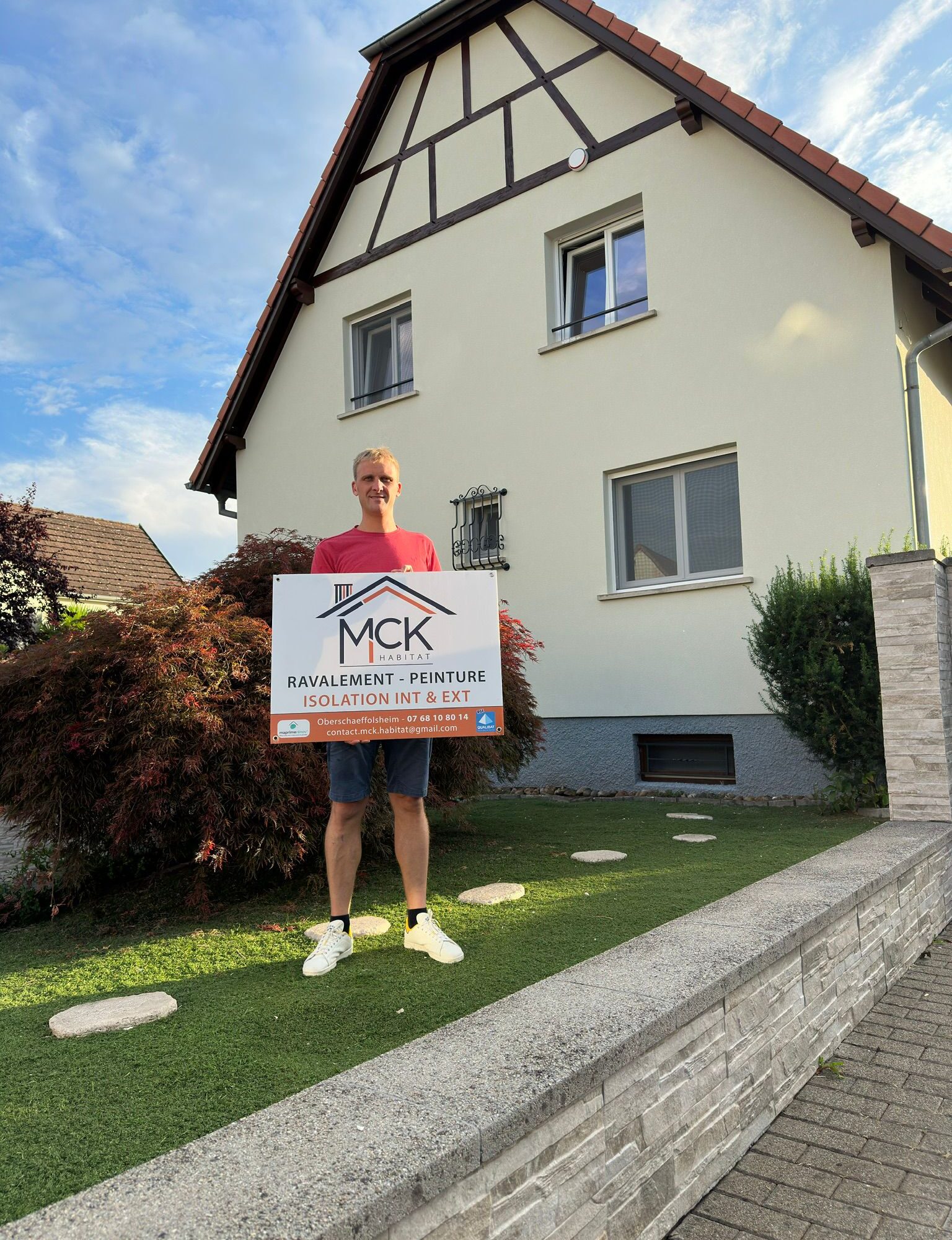 Chantier termin&eacute; : Ravalement et r&eacute;novation &eacute;nerg&eacute;tique &agrave; Holtzheim 🏡 Ostwald