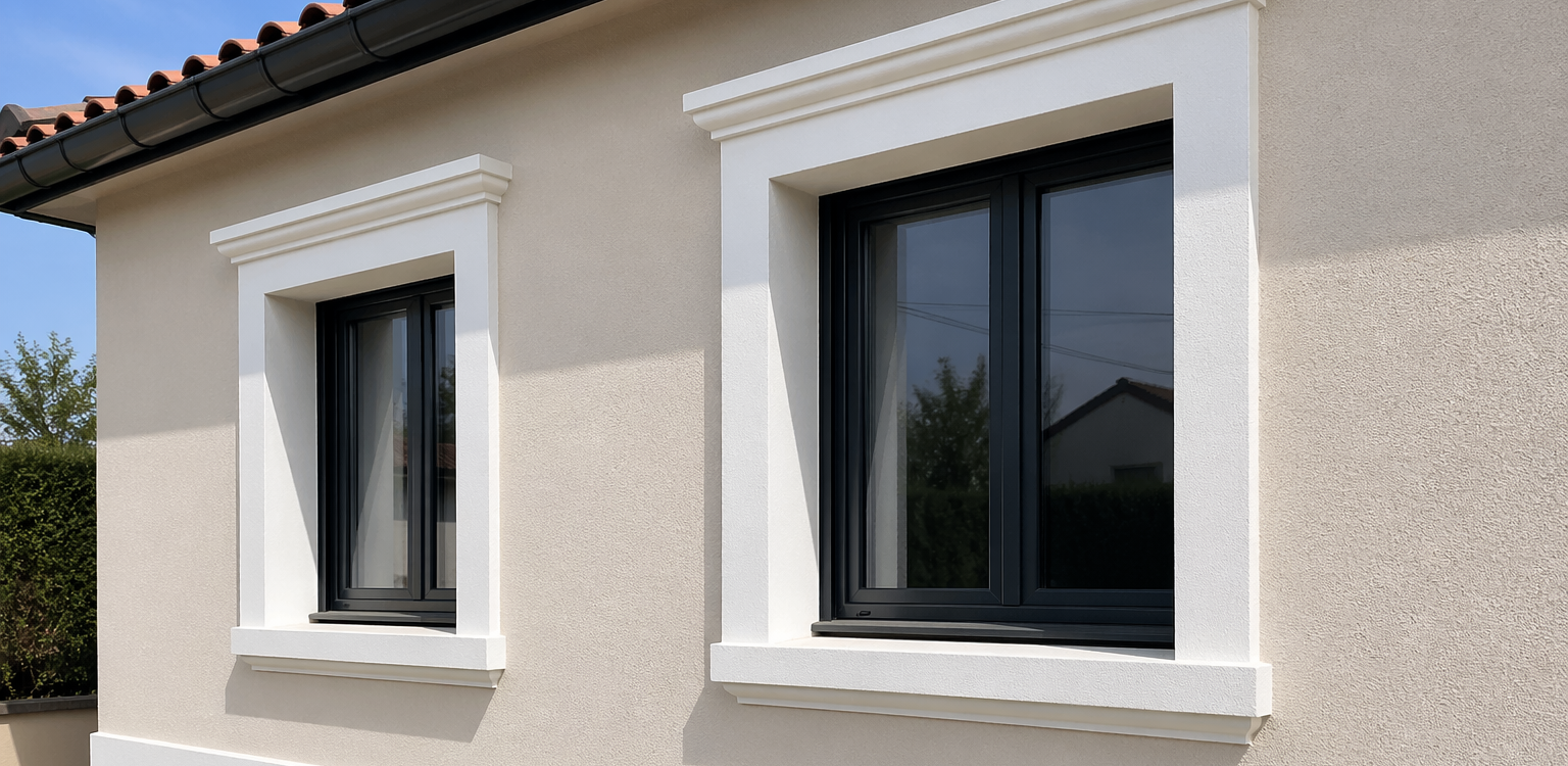 Moderniser sa fa&ccedil;ade avec des encadrements de fen&ecirc;tres en polystyr&egrave;ne &ndash; MCK Habitat Haguenau