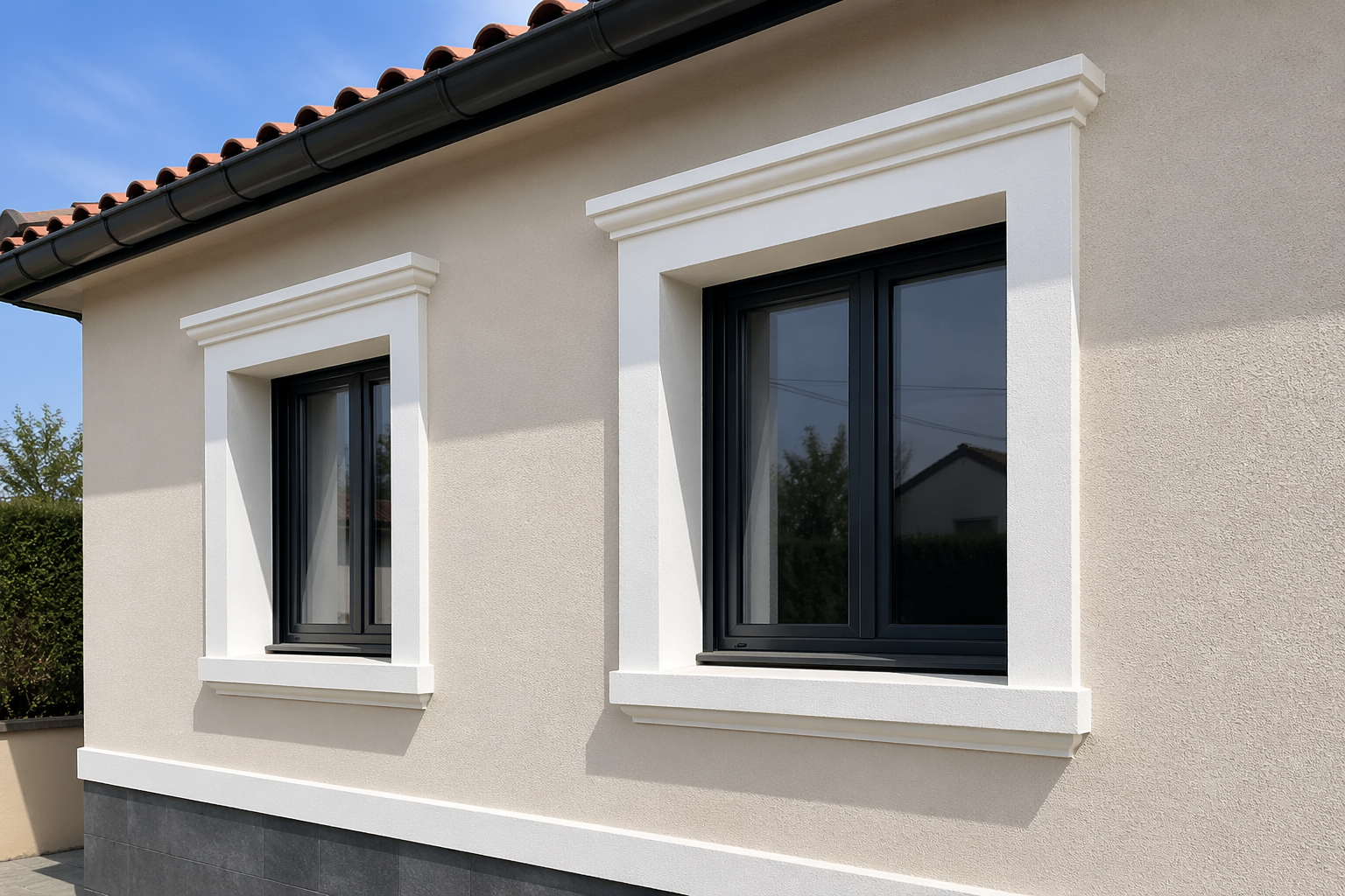 Moderniser sa fa&ccedil;ade avec des encadrements de fen&ecirc;tres en polystyr&egrave;ne &ndash; MCK Habitat Haguenau
