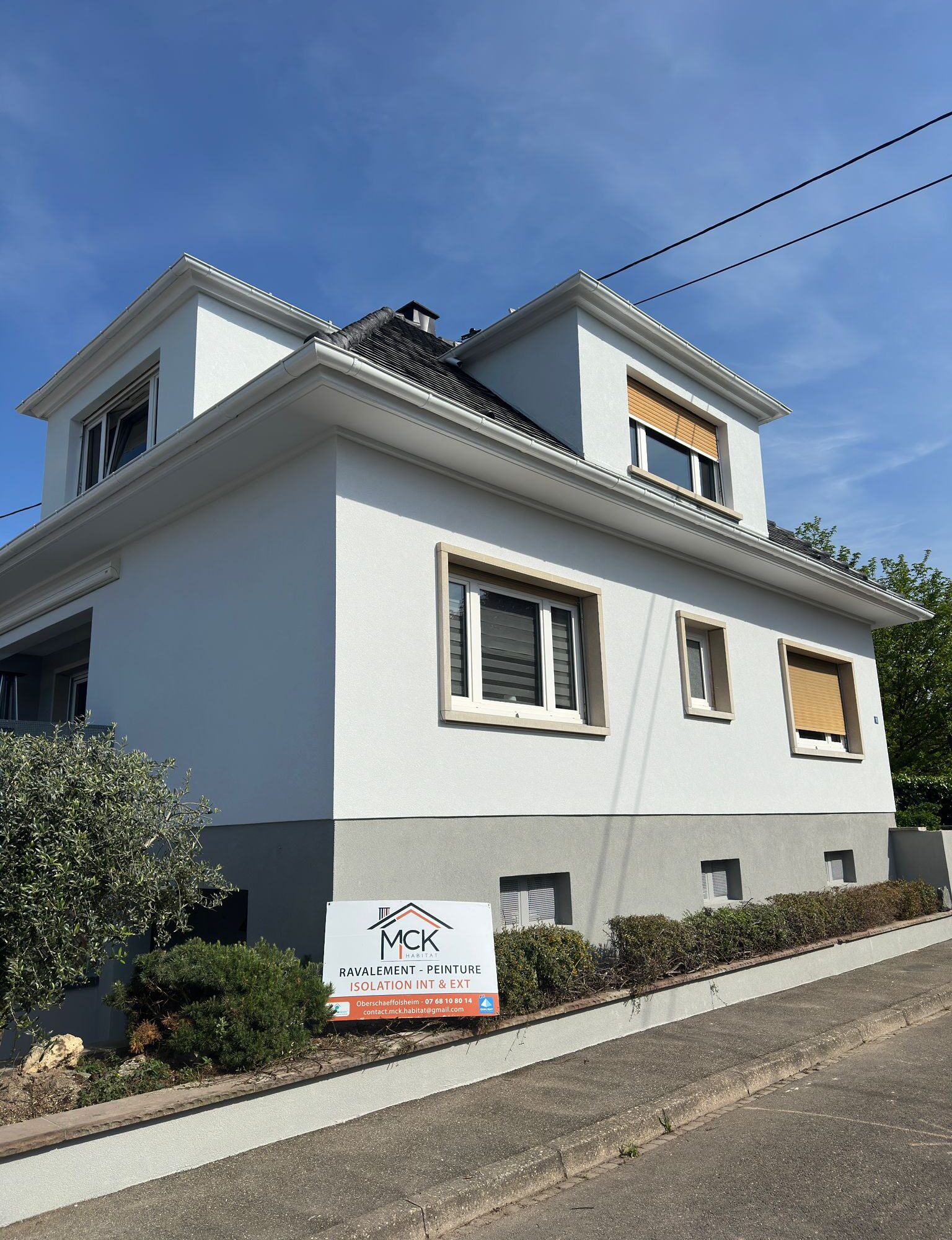 Ravalement de fa&ccedil;ade &agrave; Wolfisheim : chantier termin&eacute; avec finitions soign&eacute;es et performance durable Sarrebourg