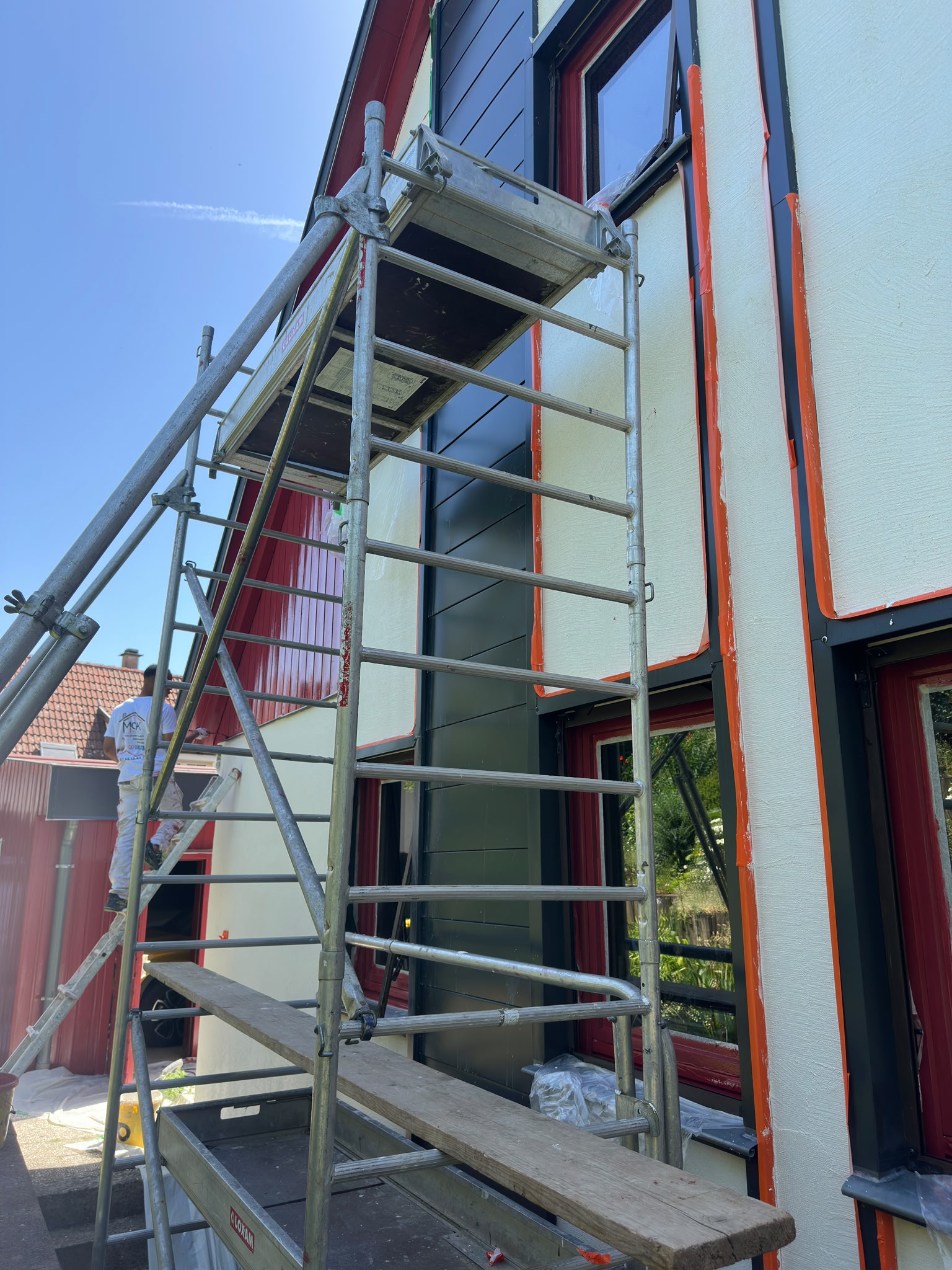 ACHENHEIM 4 | MCK Habitat Chantier à Achenheim – Ravalement de façade et peinture des boiseries extérieures Erstein 4