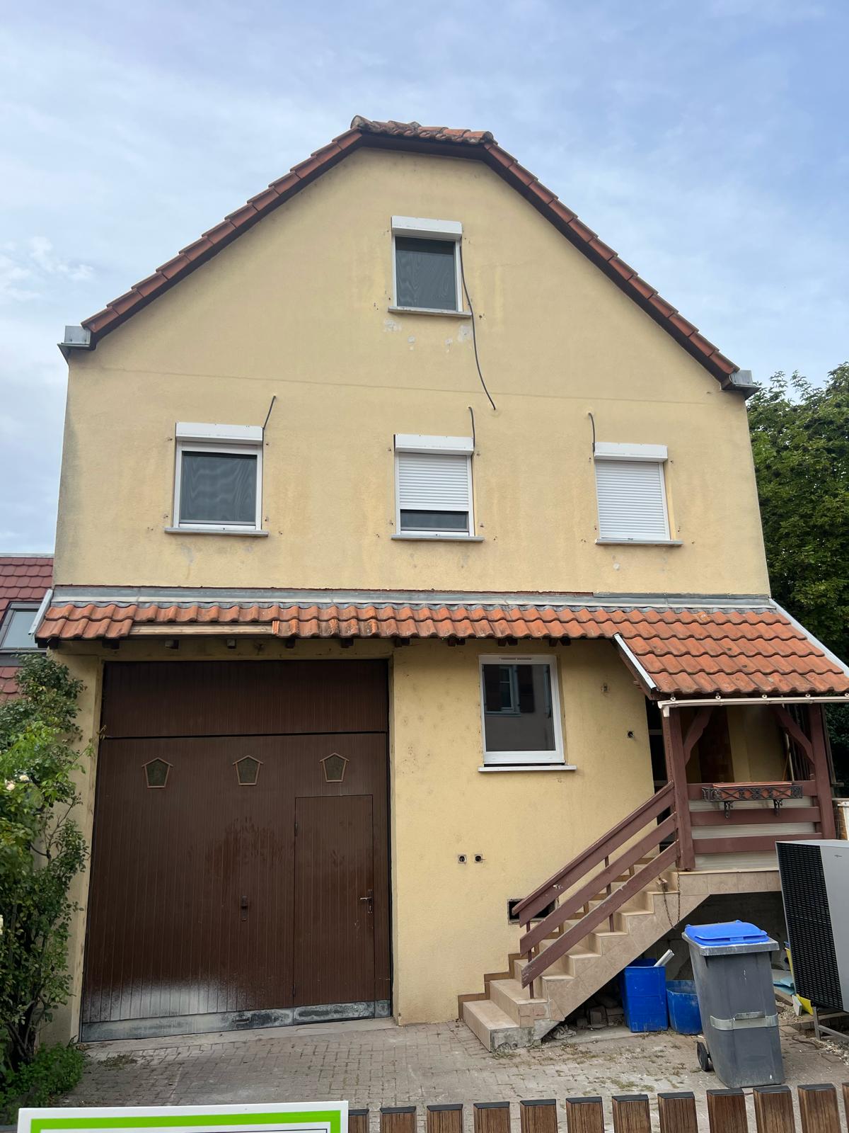 D&eacute;marrage d&rsquo;un chantier d&rsquo;isolation thermique par l&rsquo;ext&eacute;rieur &agrave; Wolfisheim (67202) Schiltigheim